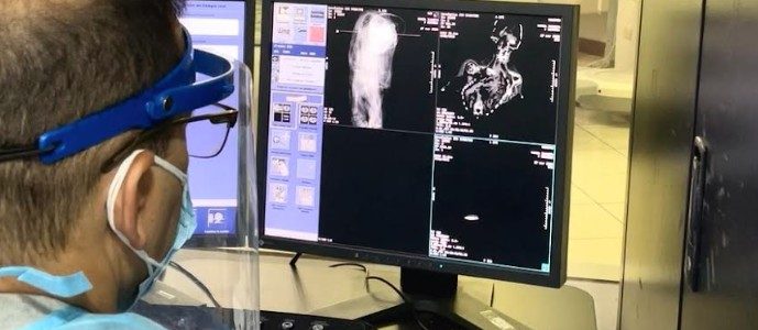 Badania mumii. Fot. Centrum Badań Andyjskich UW