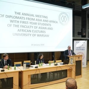 O kulturach Azji i Afryki na UW. Fot. M. Kaźmierczak/UW