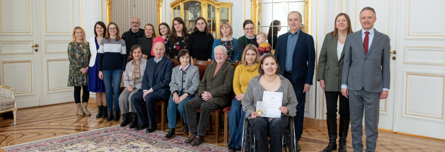 Uroczystość wręczenia stypendiów im. Anny Bornus. Fot. Mirosław Kaźmierczak/UW