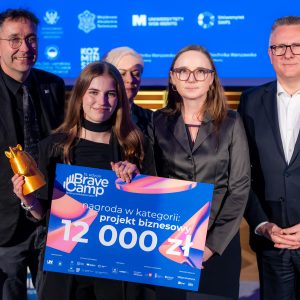 Gala finałowa XV edycji BraveCamp. Fot. Mirosław Kaźmierczak/UW