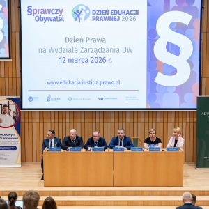 Dzień Prawa na UW. Fot. Paweł Mazurek/MS