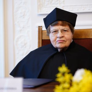 Odnowienie doktoratu prof. Marii Koczerskiej. Fot. Mirosław Kaźmierczak/UW