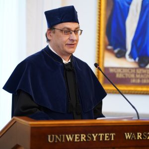 Odnowienie doktoratu prof. Marii Koczerskiej. Fot. Mirosław Kaźmierczak/UW