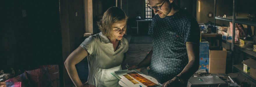 Dongola - D. Dzierzbicka and T. Baranski. Fot. M. Rekłajtis