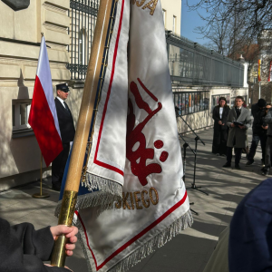 Obchody 58. rocznicy Marca '68 na UW. Źródło: UW