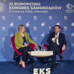 Prezydent m.st. Warszawy podczas XI Europsjekigo Kongresu Samorządów w Mikołajkach