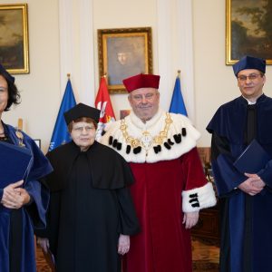 Odnowienie doktoratu prof. Marii Koczerskiej. Fot. Mirosław Kaźmierczak/UW