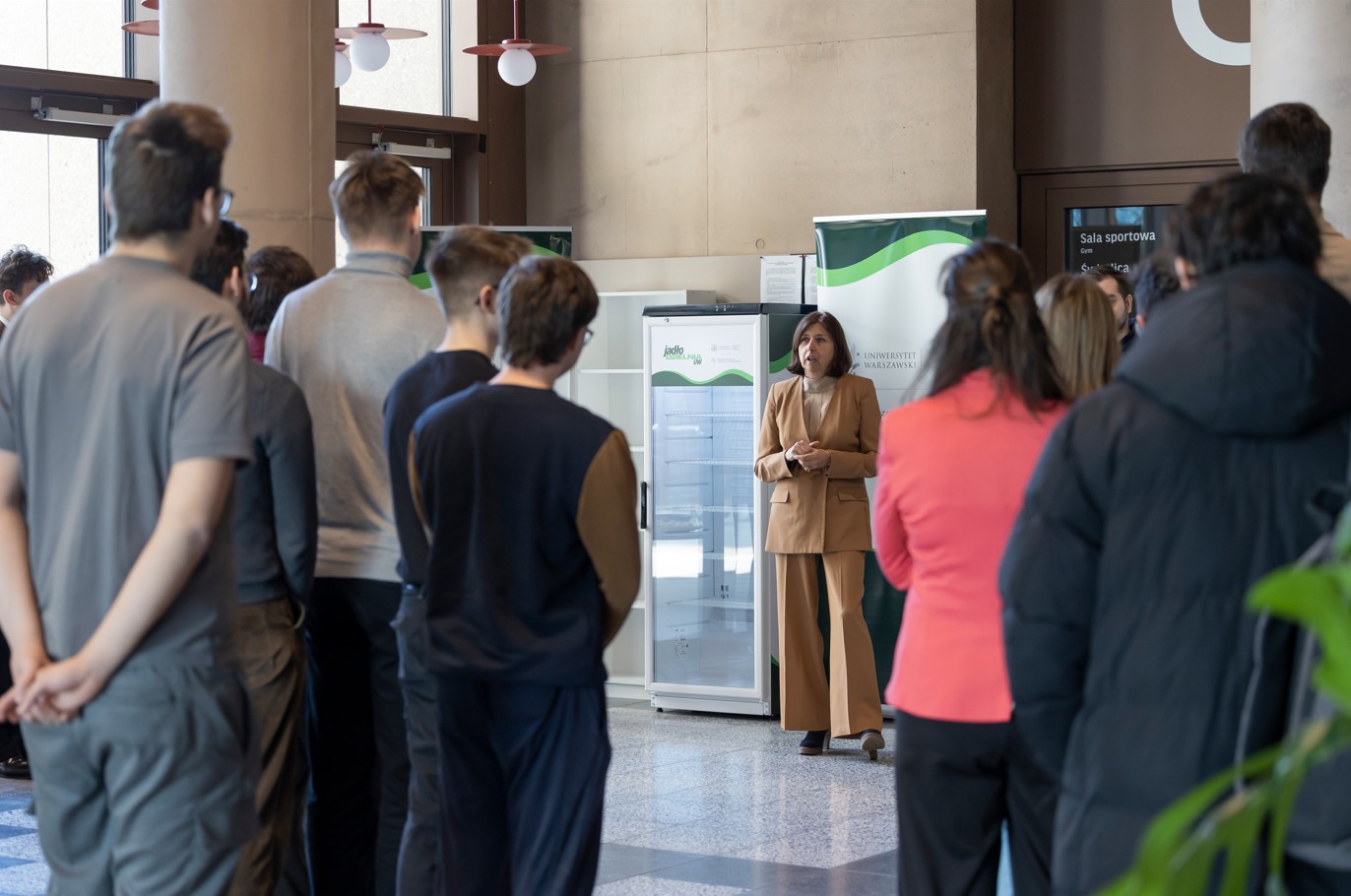 Jadłodzielnie w domach studenckich UW