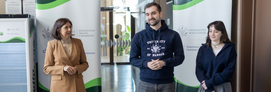 Otwarcie jadłodzielni. Fot. Mirosław Kaźmierczak/UW