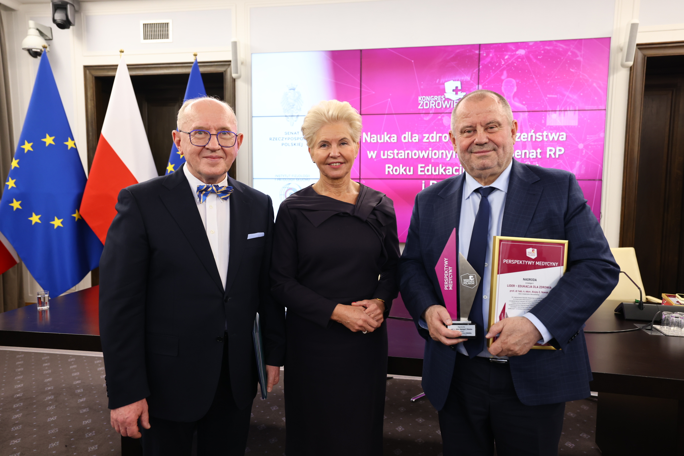 Rektor UW z nagrodą „Perspektywy Medycyny”