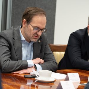 Debata o AI w „Rzeczpospolitej”. Fot. Mirosław Kaźmierczak/UW