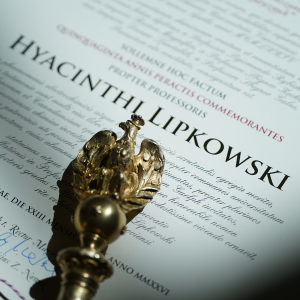 Odnowienie doktoratu prof. Jacka Lipkowskiego. Fot. Mirosław Kaźmierczak/UW