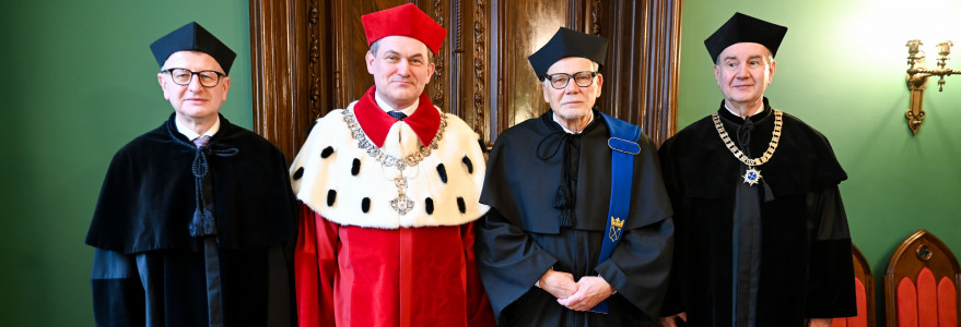 Uroczystość nadania tytułu doktora honoris causa UJ. Fot. Kamil Sikora/Centrum Prasowe UJ