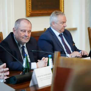 Konsultacje ws. strategii umiędzynarodowienia na UW. Fot. Mirosław Kaźmierczak/UW