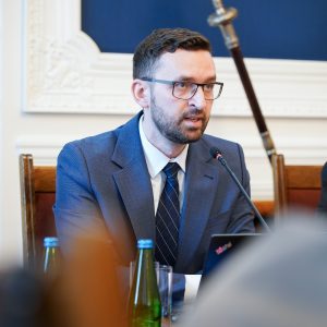 Konsultacje ws. strategii umiędzynarodowienia na UW. Fot. Mirosław Kaźmierczak/UW