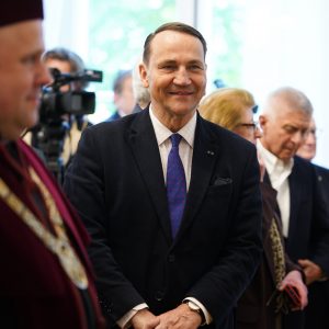 Uroczystość nadania tytułu doktora honoris causa UW prof. Adamowi D. Rotfeldowi. Fot. Mirosław Kaźmierczak/UW