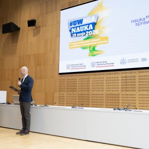 Konferencja #UWaga Nauka. Źródło: CWiD UW