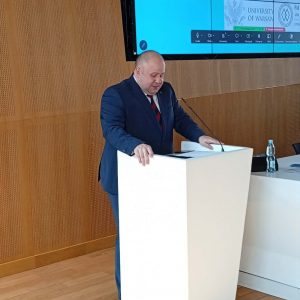Spotkanie z etiopską delegacją. Źródło WKAiA UW