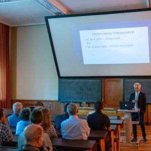 Zegar słoneczny na UW. Fot. M. Tafejko. Źródło: Obserwatorium Astronomiczne UW
