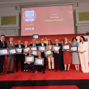 Gala Rankingu Szkół Wyższych Perspektywy 2026. Źródło: UW