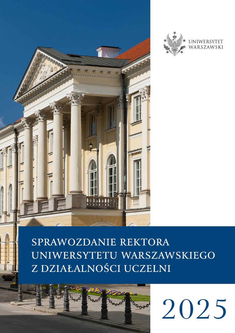 Sprawozdanie rektora z działalności uczelni w 2025 roku