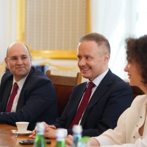 O współpracy regionalnej. Fot. M. Kaźmierczak/UW