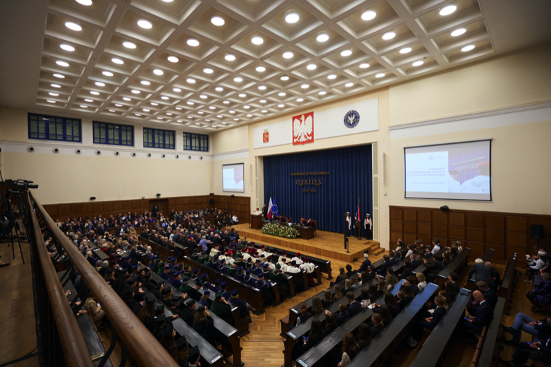 Inauguracja roku akademickiego 2026/2027 na UW