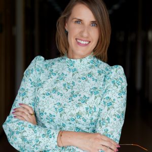 Dr Agnieszka Radziwinowiczówna laureatka ERC Starting Grant z UW. Fot. M. Kaźmierczak/UW