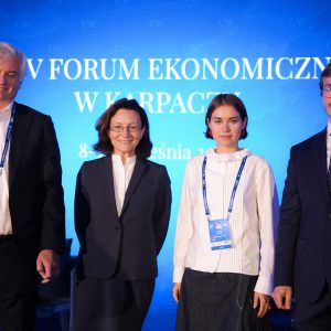 UW na XXXV Forum Ekonomicznym w Karpaczu. Fot. Mirosław Kaźmierczak/UW