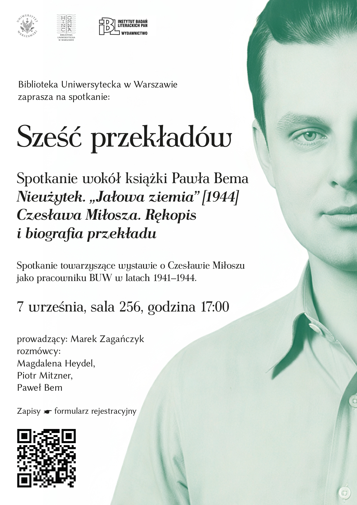 Spotkanie o książce Pawła Bema „Nieużytek”