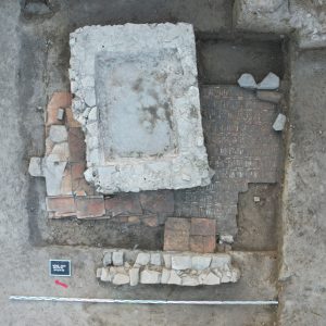 Rzymskie podłogi odkryte w Novae. Fot. Krzysztof Narloch