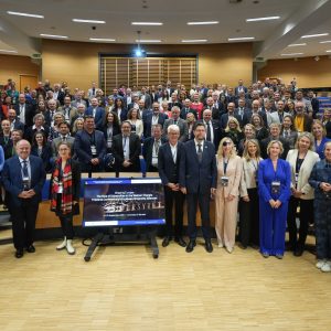 Konferencja o współpracy akademickiej w Trójkącie Weimarskim. Fot. Mirosław Kaźmierczak/UW