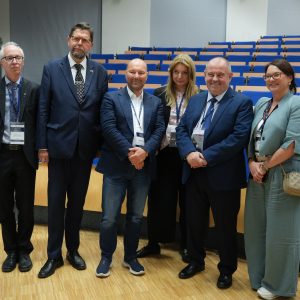 Konferencja o współpracy akademickiej w Trójkącie Weimarskim. Fot. Mirosław Kaźmierczak/UW