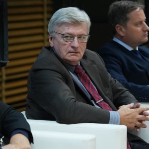 Konferencja o współpracy akademickiej w Trójkącie Weimarskim. Fot. Mirosław Kaźmierczak/UW