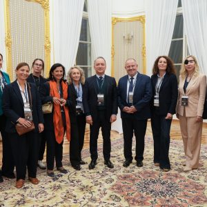Konferencja o współpracy akademickiej w Trójkącie Weimarskim. Fot. Mirosław Kaźmierczak/UW