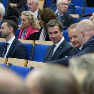 Konferencja o współpracy akademickiej w Trójkącie Weimarskim. Fot. Mirosław Kaźmierczak/UW