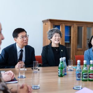 Współpraca z National Dong Hwa University. Fot. M. Kaźmierczak/UW