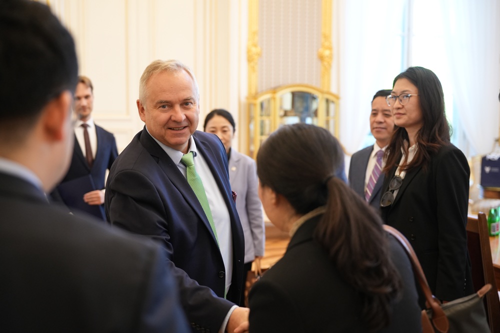 Spotkanie z chińską delegacją