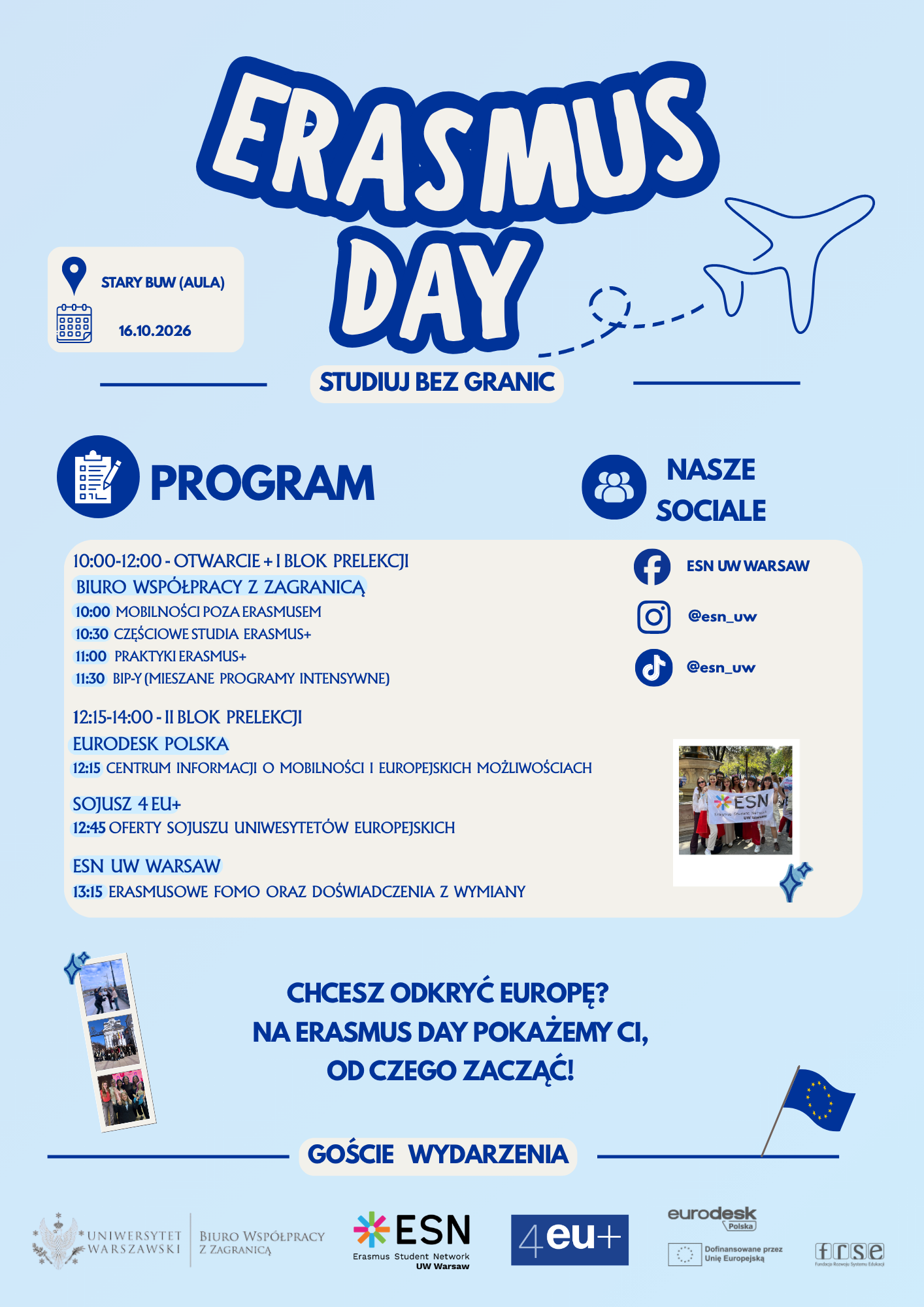 Erasmus Day na UW