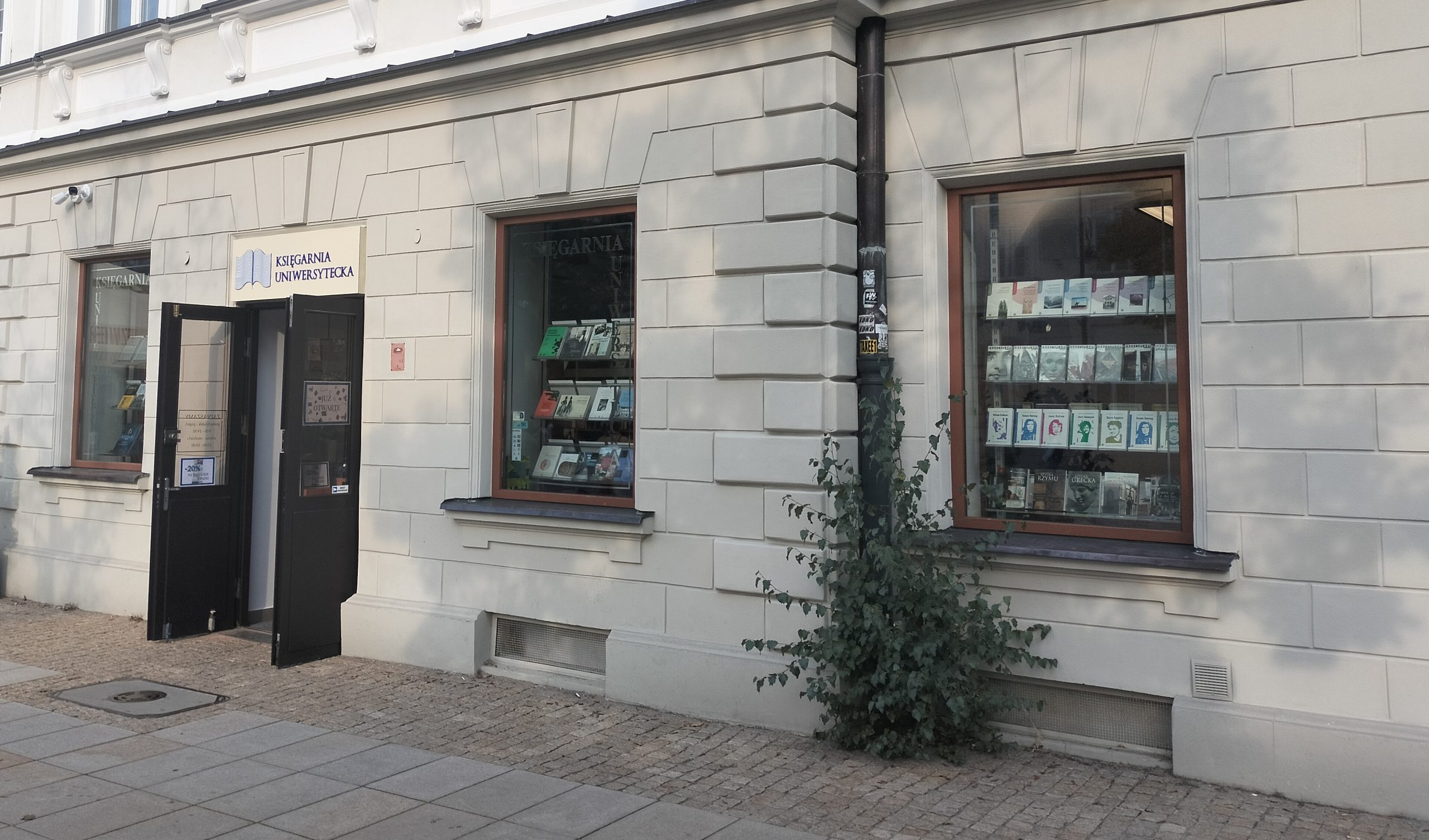 Księgarnia Uniwersytecka przy Krakowskim Przedmieściu