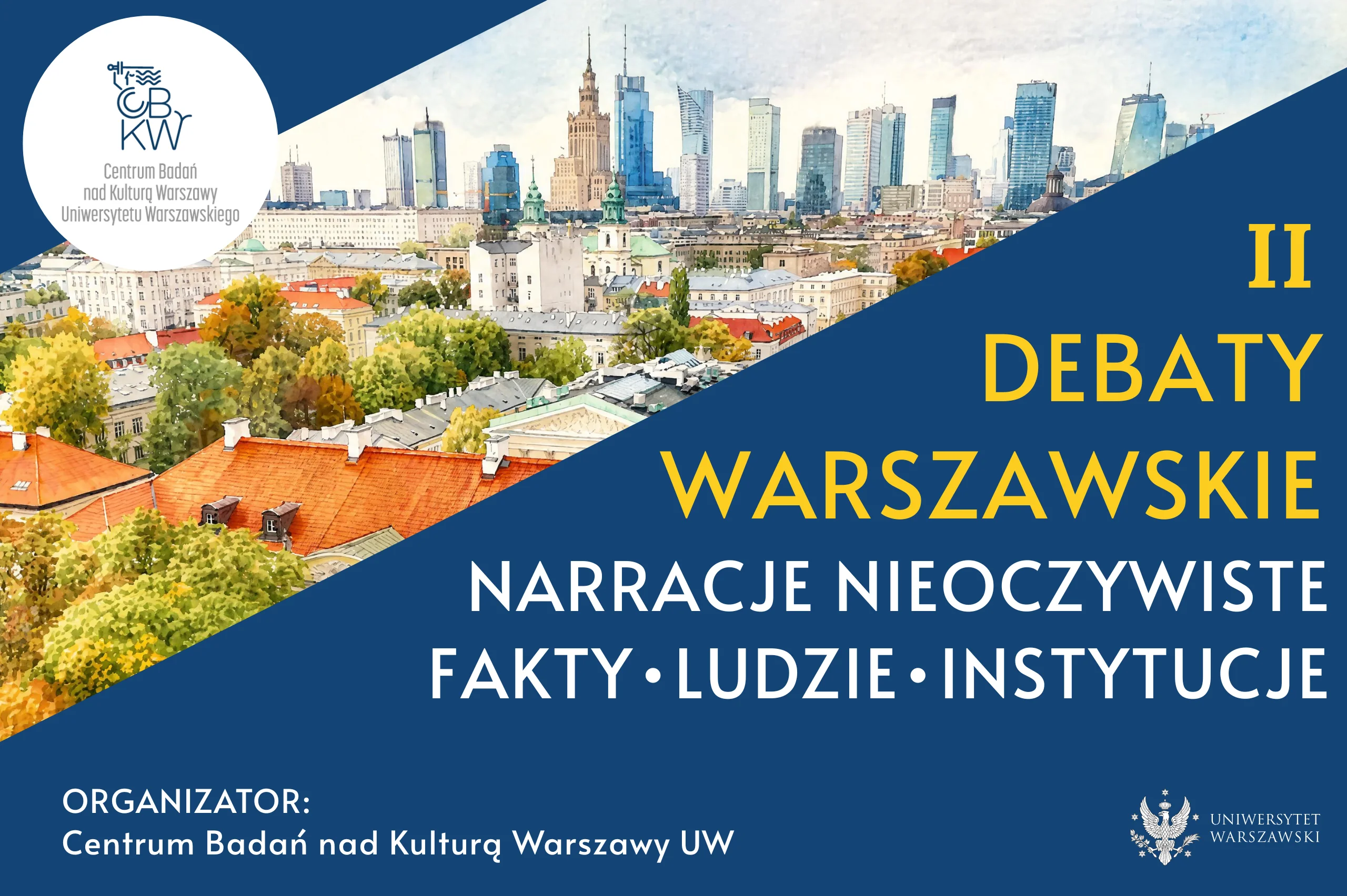 Wracają Debaty Warszawskie