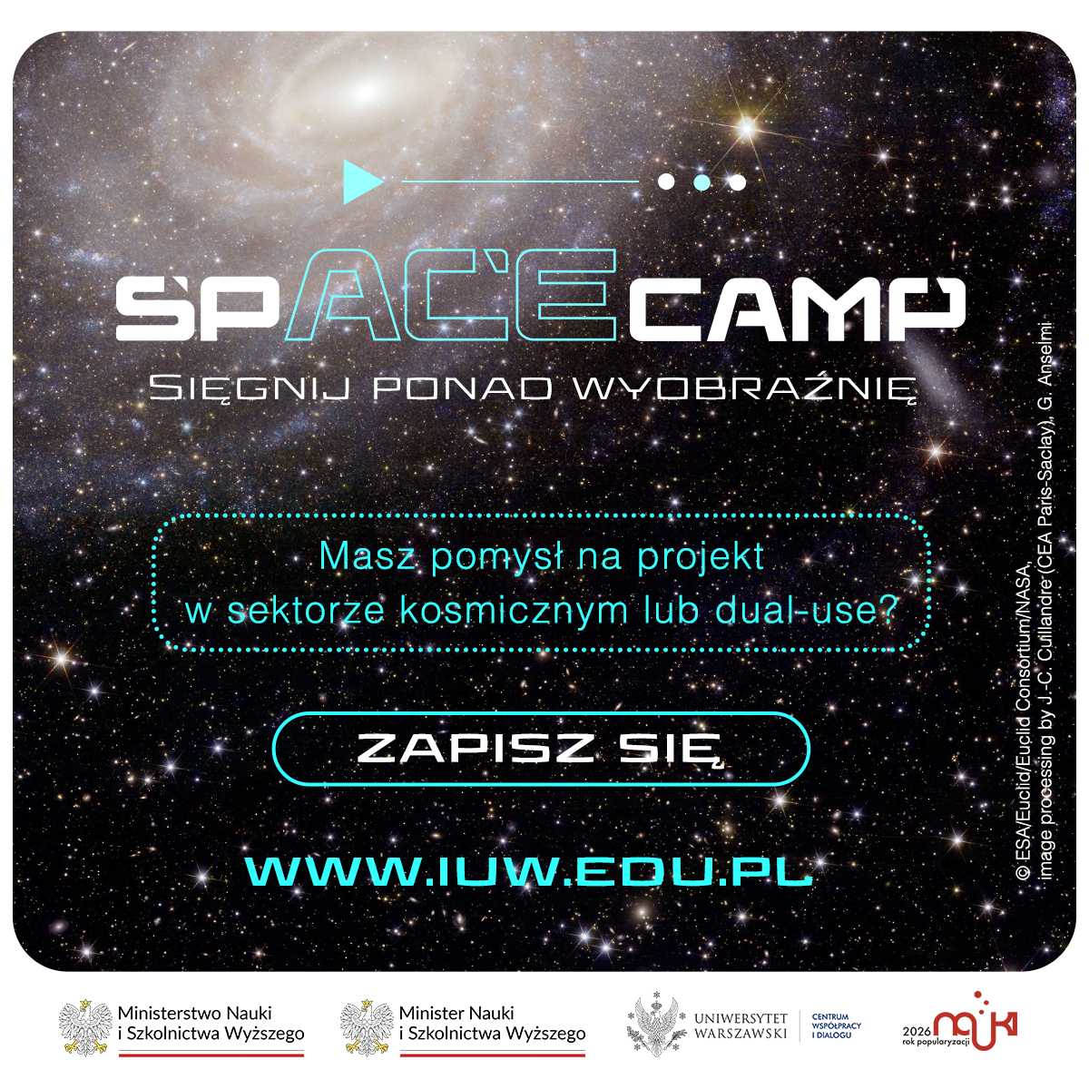 Rekrutacja do programu spACE camp